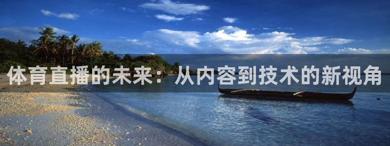 风暴娱乐链接：体育直播的未来：从内容到技术的新视角